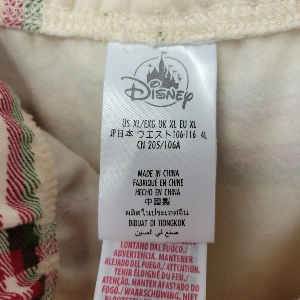 Disney Parks Donald Duck Holiday Plaid Lounge Pant XL - Picture 5 of 8